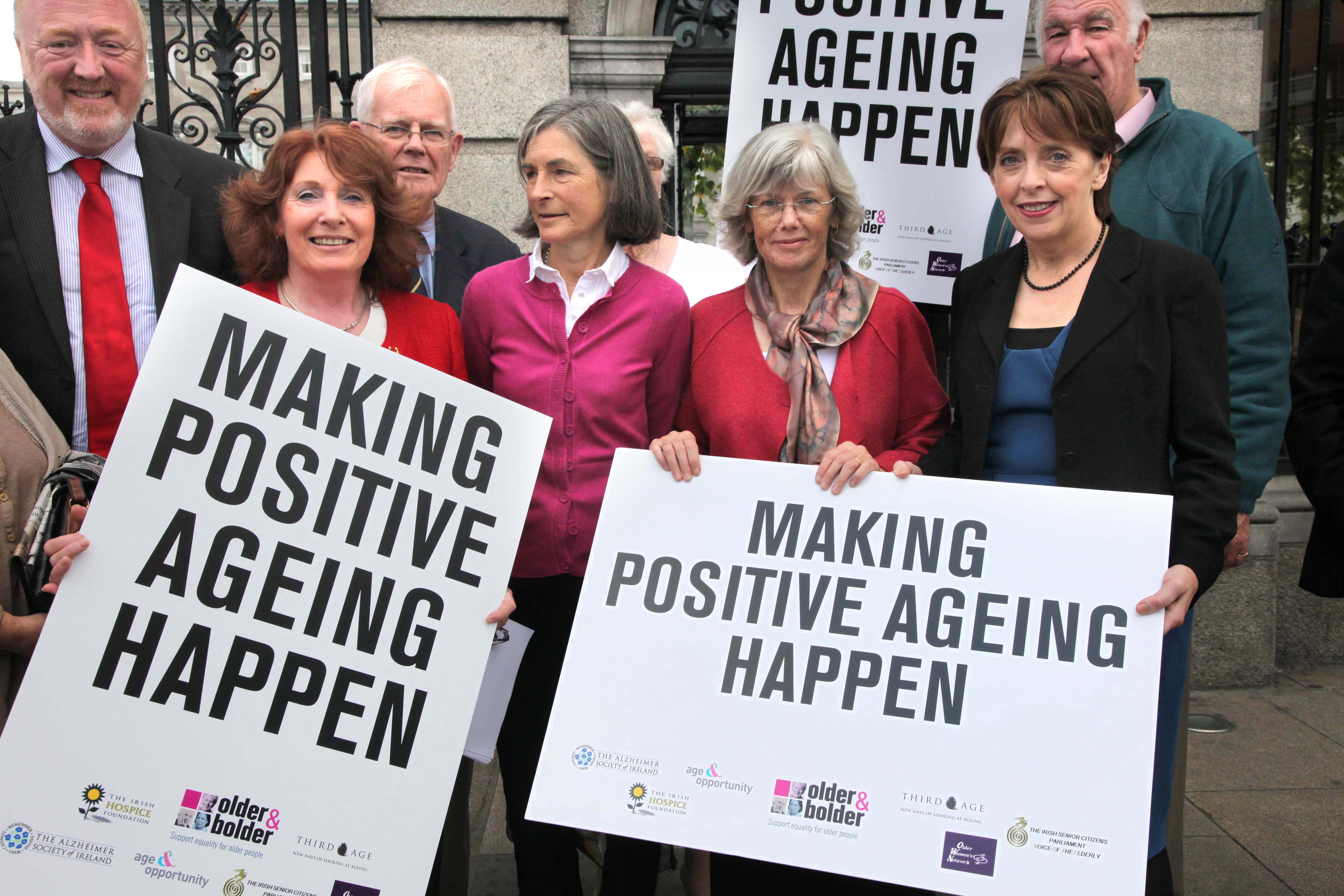 Kathleen Lynch and National Positive Ageing Strategy 